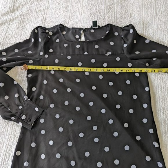 J. Crew Polka Dot Blouse - Picture 10 of 11